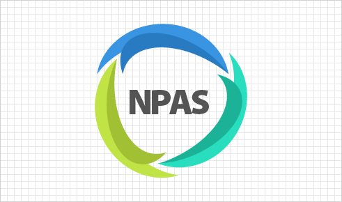 NPAS의 로고입니다.